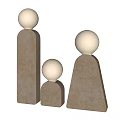 Modern table lamp 3d model