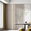Modern study 3d model