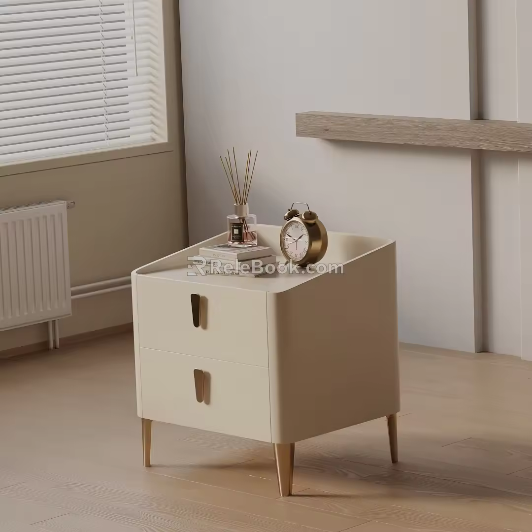 Modern bedside table 3d model