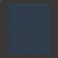 Square Area Rug With Blue Green Gray Beige Striped Block Pattern Modern Design