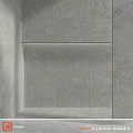 Stone Textured Tile Samples In Gray Beige Brown For Wall Floor Design 3d model