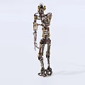 humanoid robot 3d model