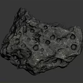 Natural Stone Decorative Ornament With Irregular Shape Hollow Design And Textured Surface