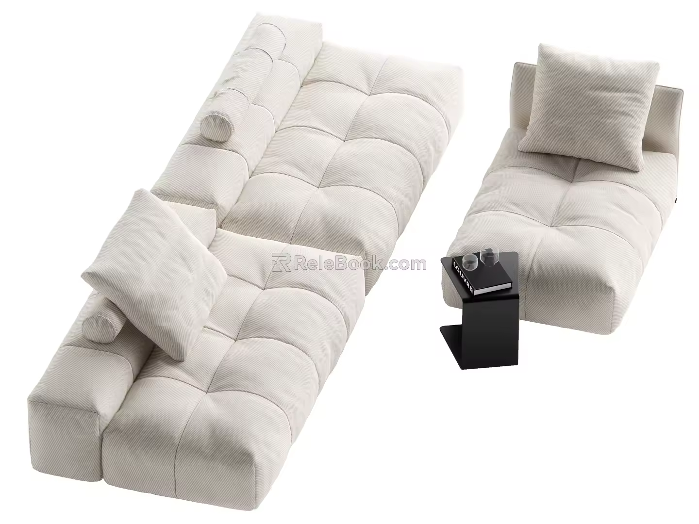 Modern Multiplayer Sofa 3d model
