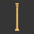 Columns Stone Columns Stone Columns Old Columns Roman Columns Roman Columns Classical Columns Greek Columns 3d model