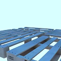 Heavy Duty Industrial Equipment Wooden Pallets for Logistics Storage and Transportation