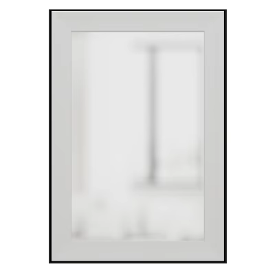 Modern Framed Wall Mirror With Sleek Design For Home Decor And Living Spaces 3d model