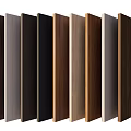 Wooden Wall Panels In Various Colors And Materials For Interior Design