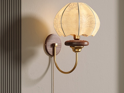 medieval wall lamp model