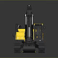 Volvo Yellow And Black Crawler Excavator For Heavy Duty Construction Work