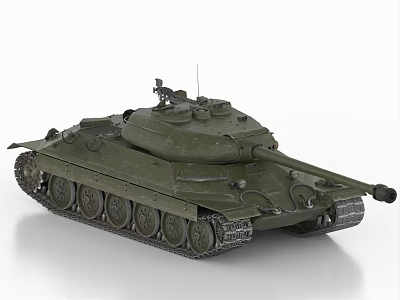 IS6 Tank IS6 Heavy Tank Soviet Tank World War II Tank 3d model