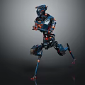 Modern Robot Toys 3d model