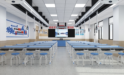 Physics Laboratory 3d model