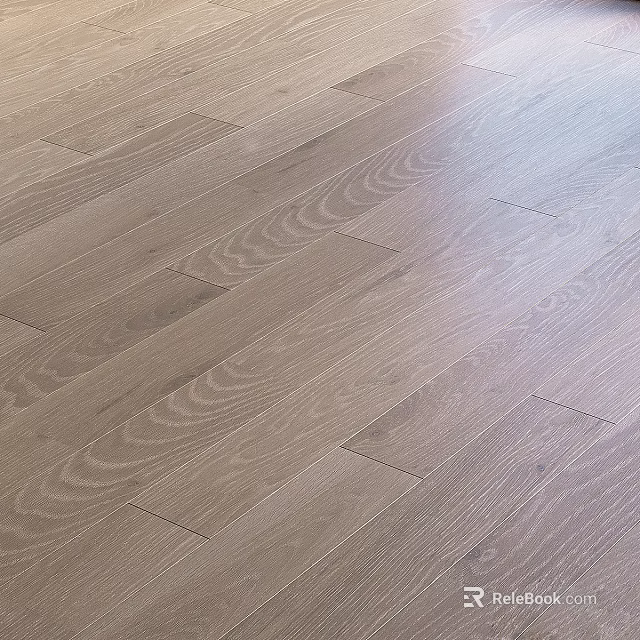 Light Brown Hardwood Flooring With Natural Wood Grain And Smooth Finish 3d model 