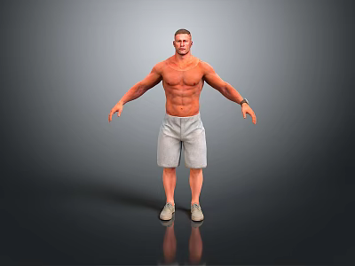 Men Handsome Men Young Teenagers Male Characters Boy Realistic Men 3d model