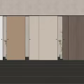 Modern Interior Sliding Doors in Various Colors with Elegant Wooden Design and Clean Lines