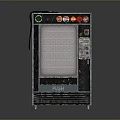 Vintage Vending Machine With Fast Service Various Drink Options And Brand Logos For Daily Essentials
