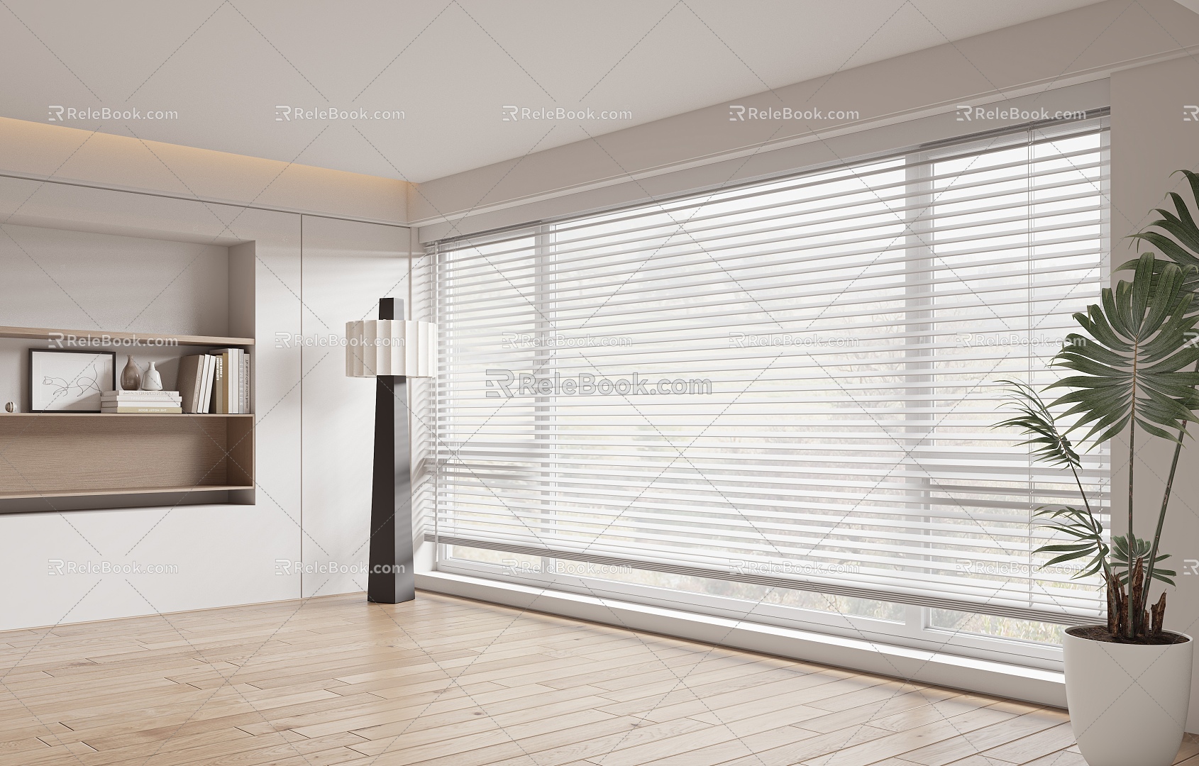 Modern venetian blinds venetian blinds dream blinds 3d model