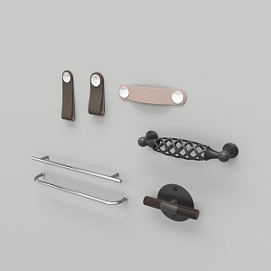 Modern handle 3d model