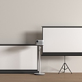 Projector screen 3d model