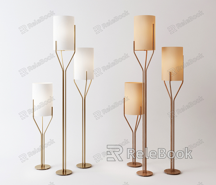 Modern lighting combination floor lamp table lamp model