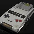 Vintage Intelligent Gaming Machine With Controller Buttons Screen And Cartridge Slot