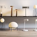 Table Lamp Combination Table Lamp Light Luxury Table Lamp Floor Lamp Art Table Lamp Glass Table Lamp Table Lamp 3d model