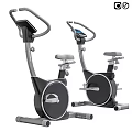 Modern Stationary Exercise Bikes with Digital Display and Comfortable Seats for Home Gym Workouts
