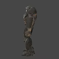 Game Movie Character Armored Robotic Figure With Mechanical Armor And Powerful Build