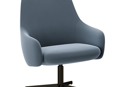 Bloom Nordic Fabric Office Chair 18 3d model