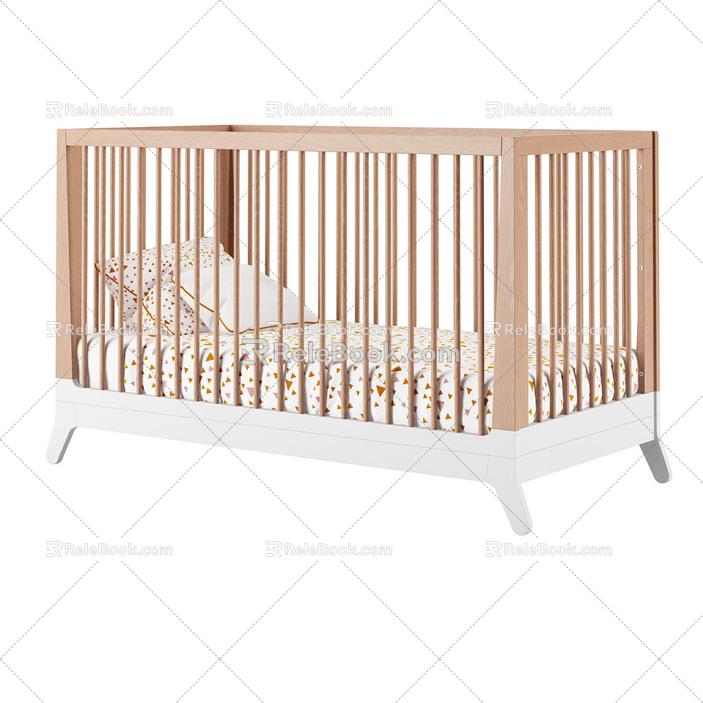 Nordic crib 3d model