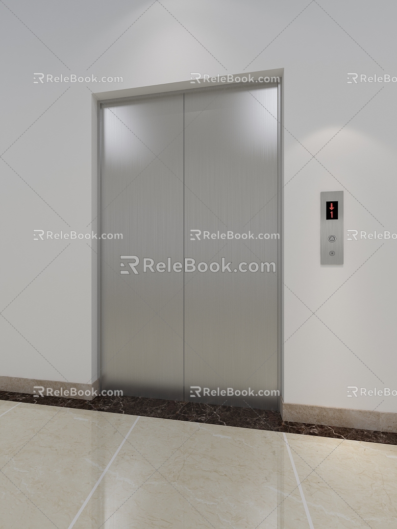 Modern Elevator 3d model