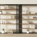 Shelf Bookshelf 3d model