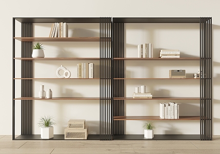 Shelf Bookshelf 3d model