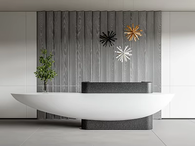 Modern reception desk