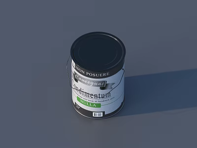 High Quality Industrial Equipment Technical Green Line Can For Industrial Use 3d model