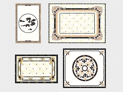 European-style tile watercutter mosaic tile combination model