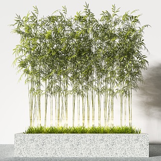 Modern Bamboo Landscape Bamboo Artificial Bamboo Horticulture Bamboo 3d model