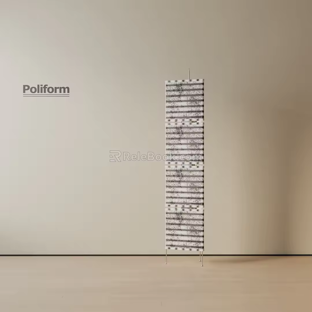 Modern floor lamp 3d model
