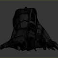 Mech Warrior Mech Soldier Machine Battlearm Mechanical Battlearm Machine Fighter Robot 3d model