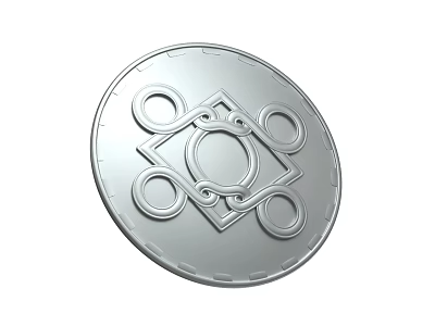 Modern Shield 3d model Modern Shield 3d model