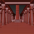 Architecture Ancient Egypt Egyptian Architecture Pharaoh Temple Ancient Temple Goddess Temple 3d model