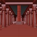 Architecture Ancient Egypt Egyptian Architecture Pharaoh Temple Ancient Temple Goddess Temple 3d model