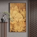 New Chinese Decorative Painting 3d model