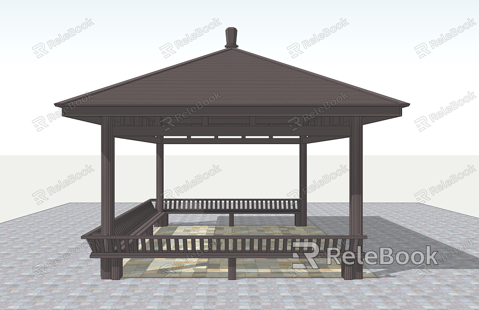 Modern Pavilion Leisure Pavilion model