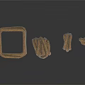 Handmade Rope Storage Organizers With Square Round Shapes And Various Sizes For Home Living