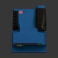 Polaroid Now Plus Instant Camera in Blue and Pink with Lens and Flash Component