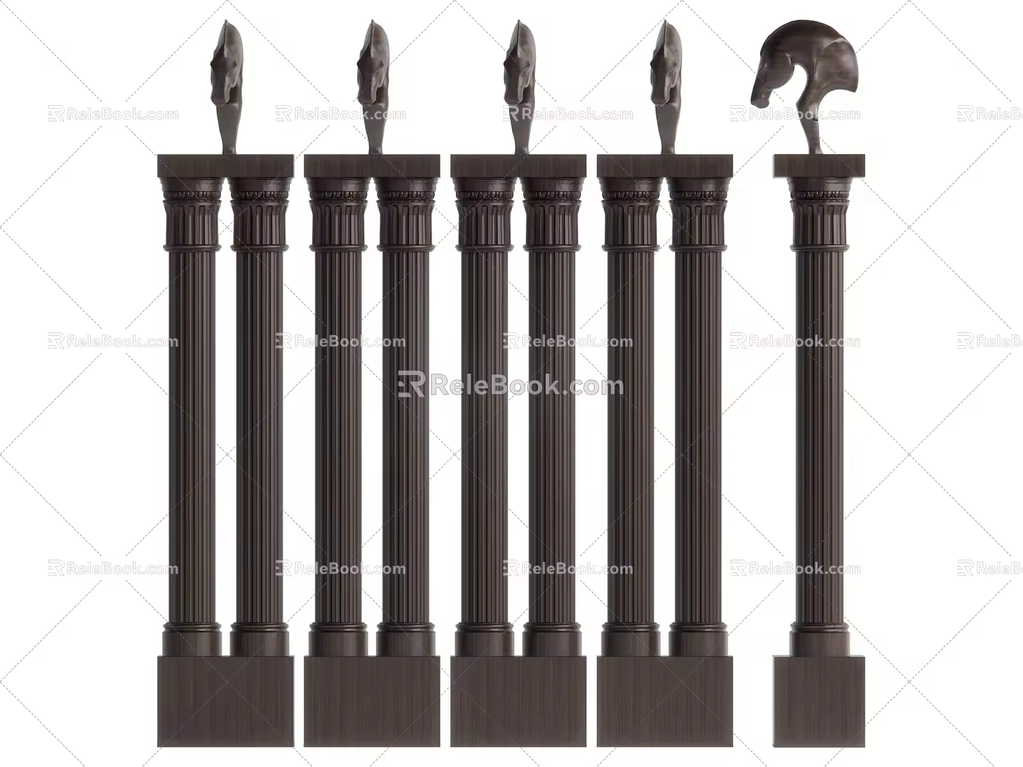 Roman Column Decorative Column 3d model