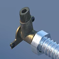 Durable Flexible Metal Tube Structure With Stable Base And Top Connector
