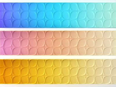 Modern Wall Decoration 3d model